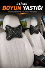 Araç Boyun Yastığı 2’li Set – Ortopedik Oto Boyun Destek Yastığı - Görsel 3