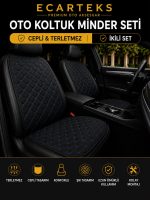 Ön Koltuk Minderi 2’li Set – Terletmez Oto Koltuk Minderi - Görsel 6